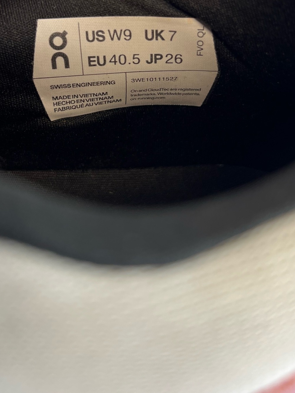 On Cloudmonster 2 Womens Size 9M Running Undyed White/Flame 3WE10111527 XLNT - Picture 12 of 16